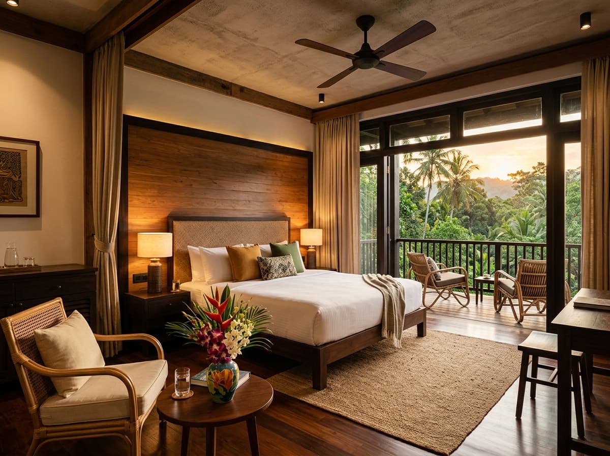 Deluxe room with jungle view
